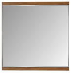 WANDSPIEGEL 85/88/2 cm    in rechteckig  - Eichefarben, Natur, Glas/Holz (85/88/2cm) - Linea Natura