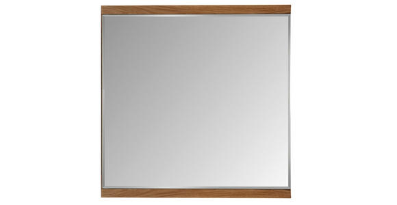 WANDSPIEGEL 85/88/2 cm    in rechteckig  - Eichefarben, Natur, Glas/Holz (85/88/2cm) - Linea Natura