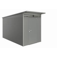 GERÄTEHAUS 180/222/380 cm  - Anthrazit, Basics, Metall (180/222/380cm) - Biohort