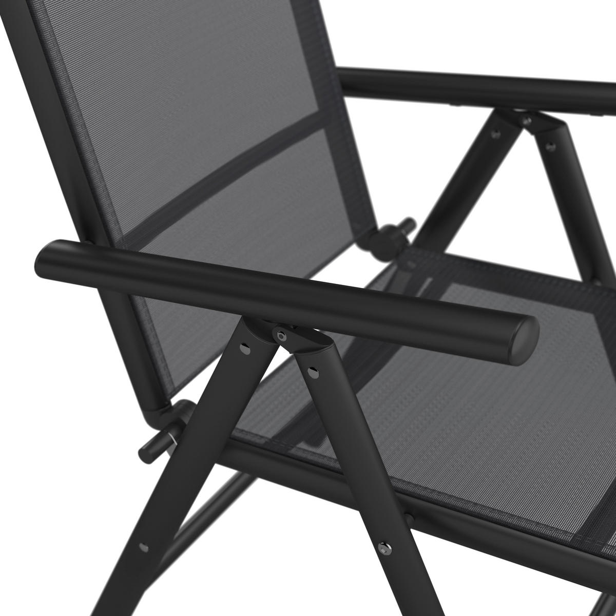 UTEGRUPP  - svart/antracit, Modern, metall/textil - Ambia Garden