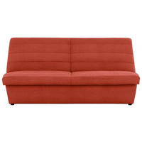 2-SITZER-SOFA Webstoff Orange  - Schwarz/Orange, Design, Kunststoff/Textil (185/92/103cm) - LOOKS by W.Joop