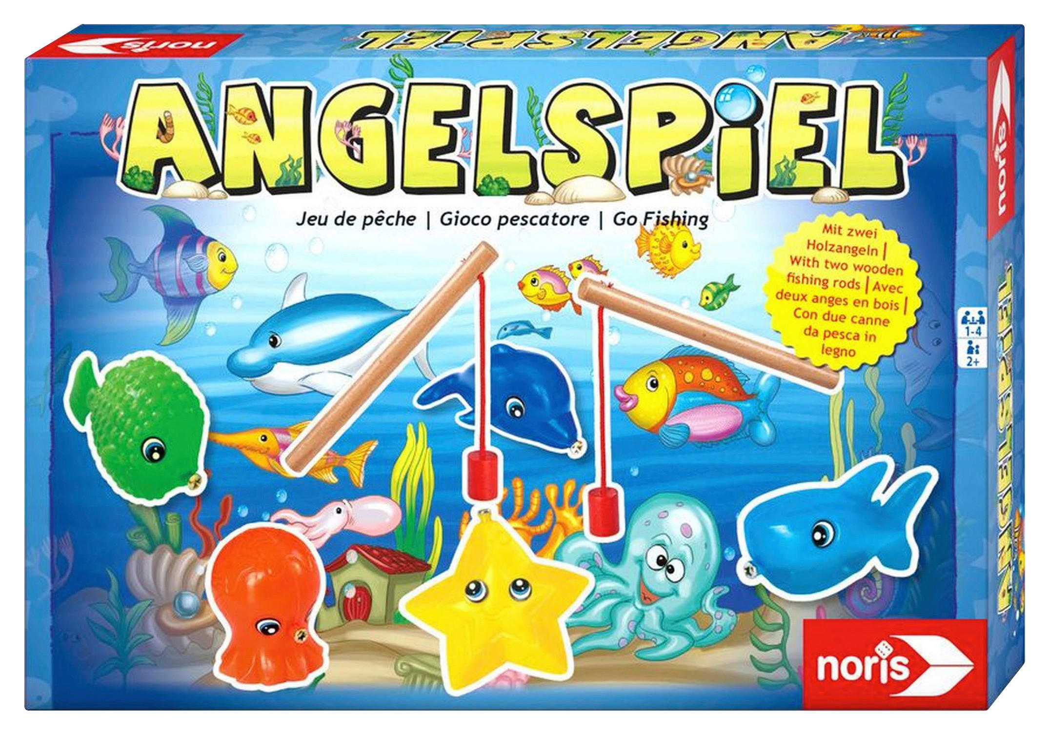 LERNSPIEL Noris Angelspiel  - Multicolor, Basics, Karton (4,8/31,2/21,3cm)