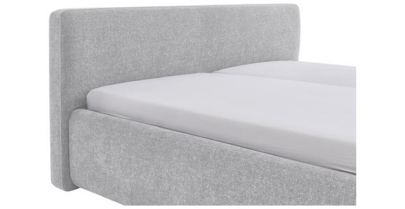 POLSTERBETT 240/200 cm,  in Hellgrau,  - Hellgrau, Design, Textil (240/200cm) - Xora