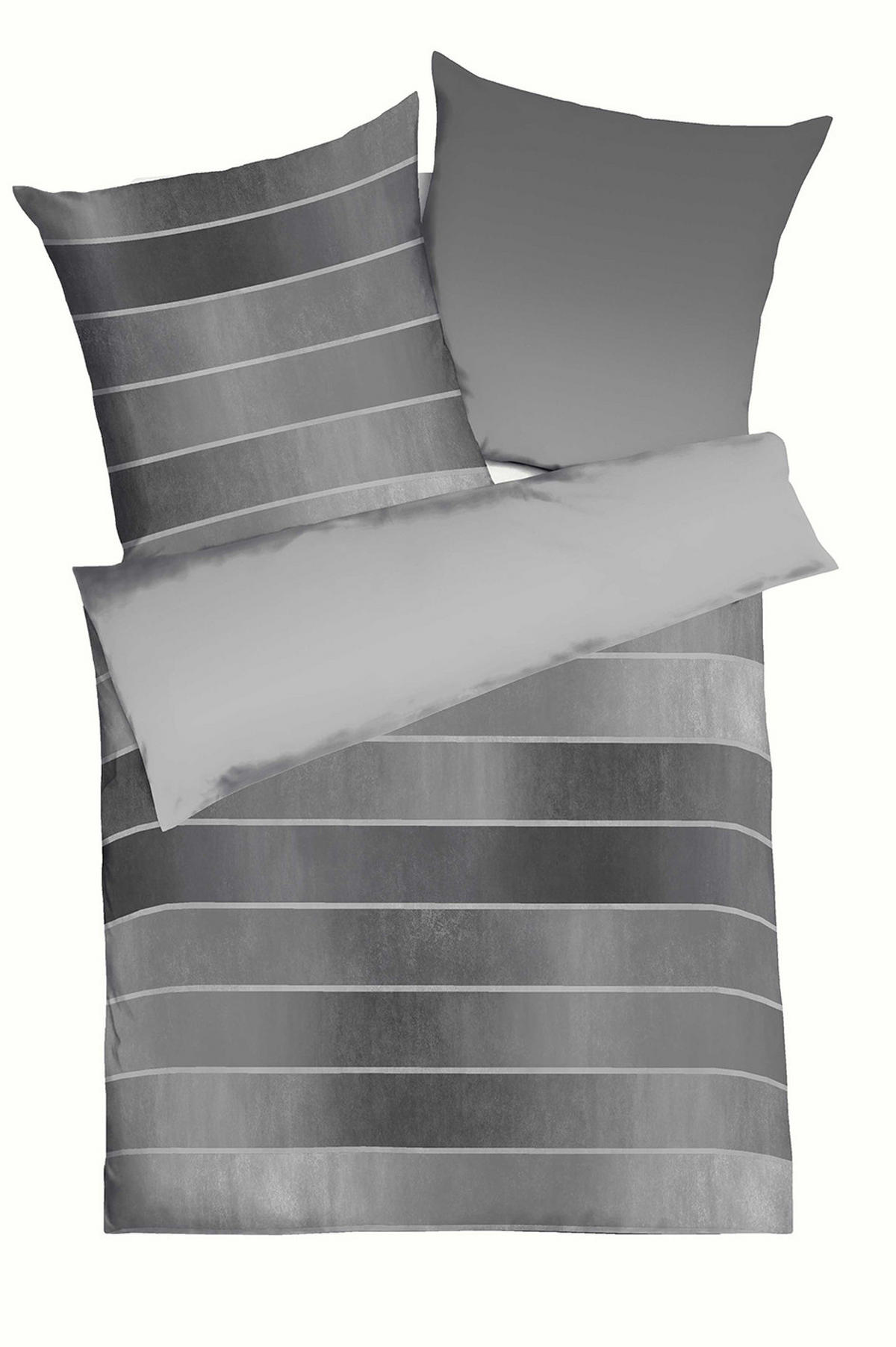 POSTELJNINA TIMELESS 200/200 cm saten siva  - siva, Design, tekstil (200/200cm) - Kaeppel