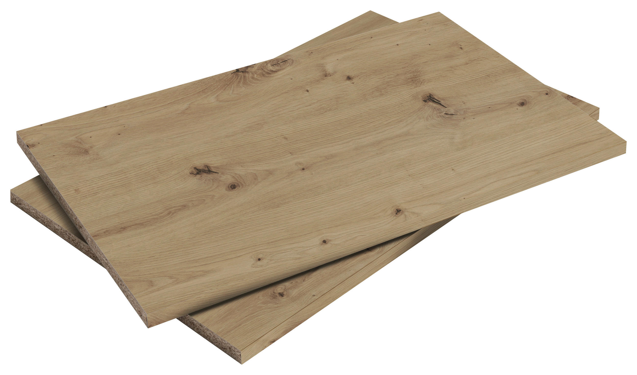 EINLEGEBODENSET 83/2,2/51 cm   - Eiche Artisan, Holzwerkstoff (83/2,2/51cm) - Ti'me