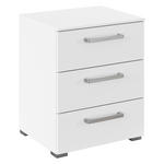 NACHTSCHRANK 50/61/42 cm  - Edelstahlfarben/Alufarben, Basics, Holzwerkstoff/Kunststoff (50/61/42cm) - Xora