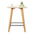 BARTISCH in Holz 90/90/110 cm - Weiß, Design, Holz (90/90/110cm) BARTISCH in Holz 90/90/110 cm - Weiß, Design, Holz (90/90/110cm)