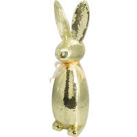 HÚSVÉTI NYUSZI - aranyszínű, Basics, üveg (69cm)