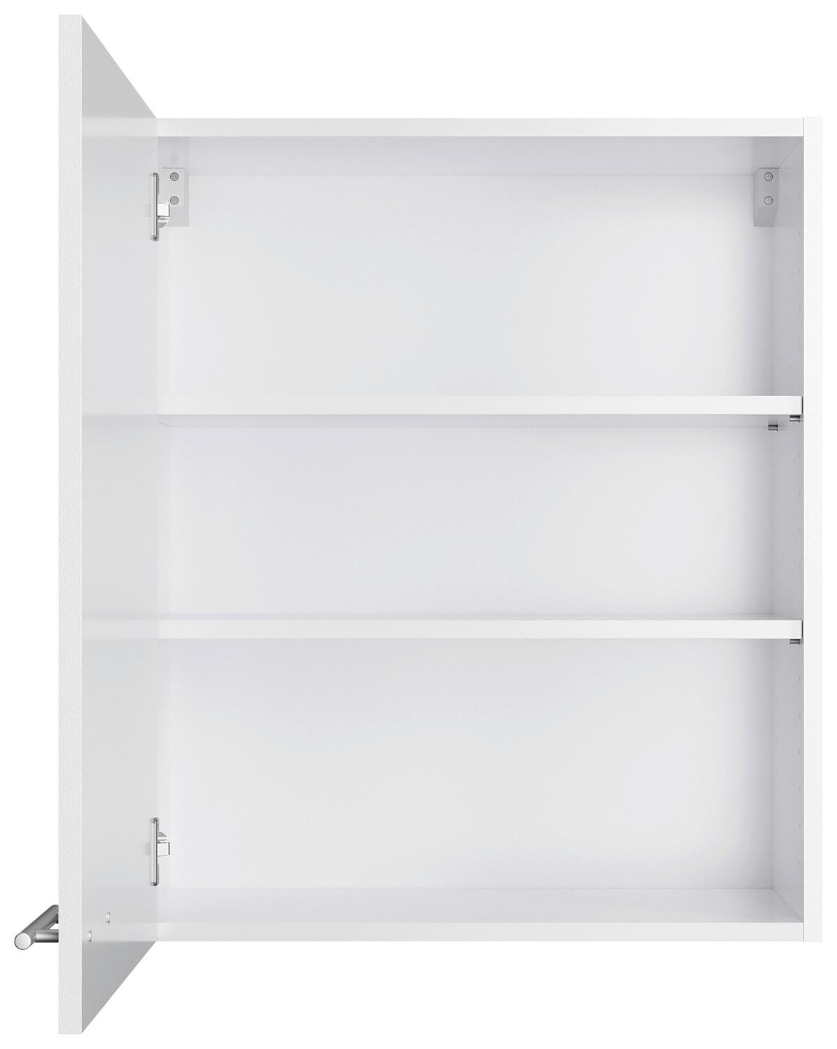 KÜCHENBLOCK 270 cm   in Weiß  - Edelstahlfarben/Anthrazit, Basics, Holzwerkstoff/Metall (270cm) - Optifit