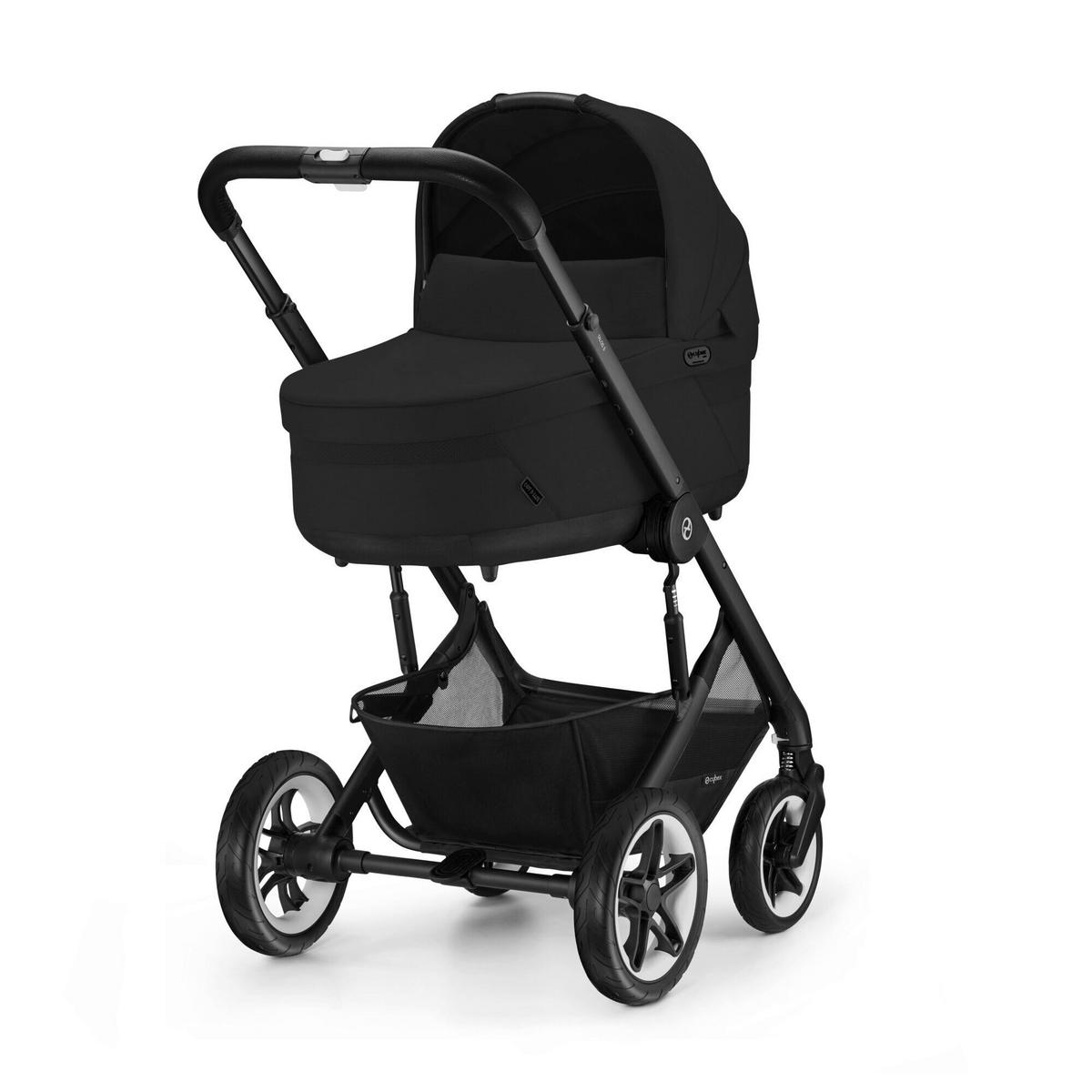 KINDERWAGEN Talos S Lux  - Schwarz, Basics, Kunststoff/Metall (91/60,5/110cm) - Cybex