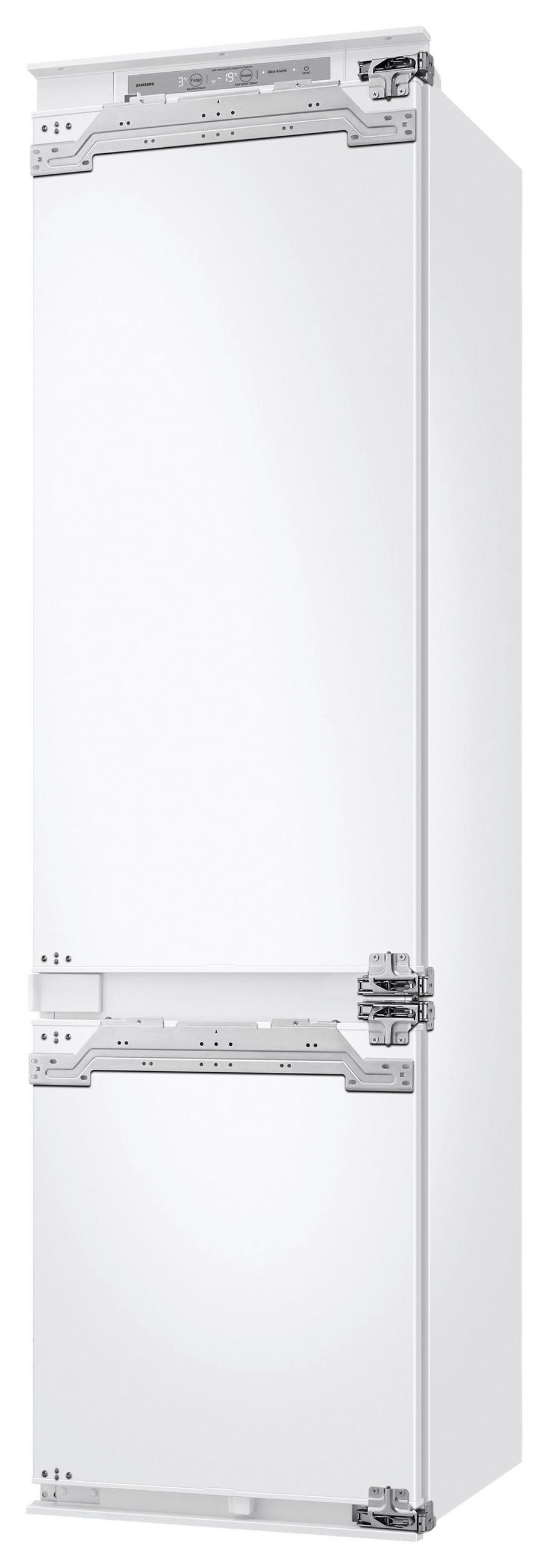 KÜHLSCHRANK 54/193,5/55 cm BRB80F30ADF0EF  - Edelstahlfarben/Weiß, Basics, Glas/Metall (54/193,5/55cm) - Samsung