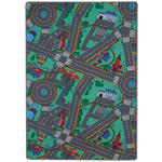 KINDERTEPPICH 100/175 cm Car City  - Multicolor, Trend, Textil (100/175cm) - Boxxx