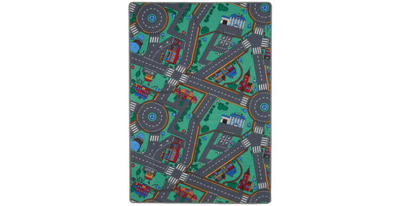 KINDERTEPPICH 100/175 cm Car City  - Multicolor, Trend, Textil (100/175cm) - Boxxx