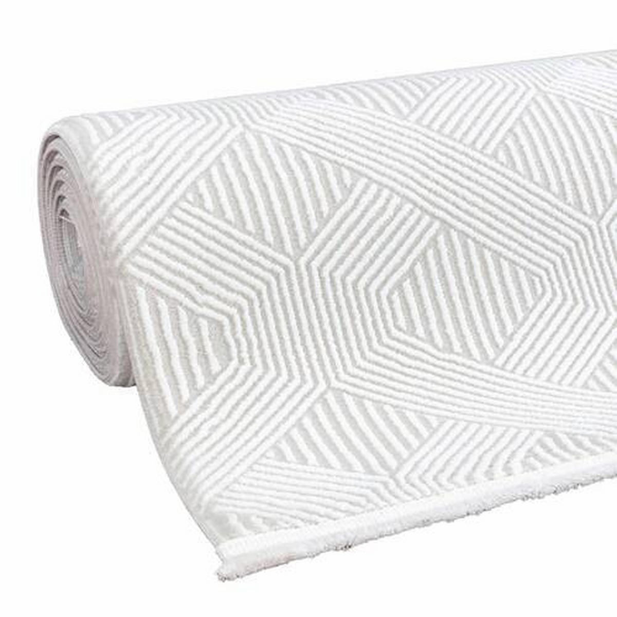 WEBTEPPICH 80/150 cm GLORY Creme  - Creme, Basics, Textil (80/150cm)