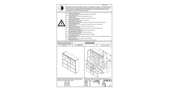 LOWBOARD  225,6/54,2/48 cm 2 Schublade(n) Typenauswahl, Beimöbel erhältlich, in verschiedenen Holzdekoren erhältlich  - Eichefarben/Anthrazit, Design, Holz/Holzwerkstoff (225,6/54,2/48cm) - Dieter Knoll