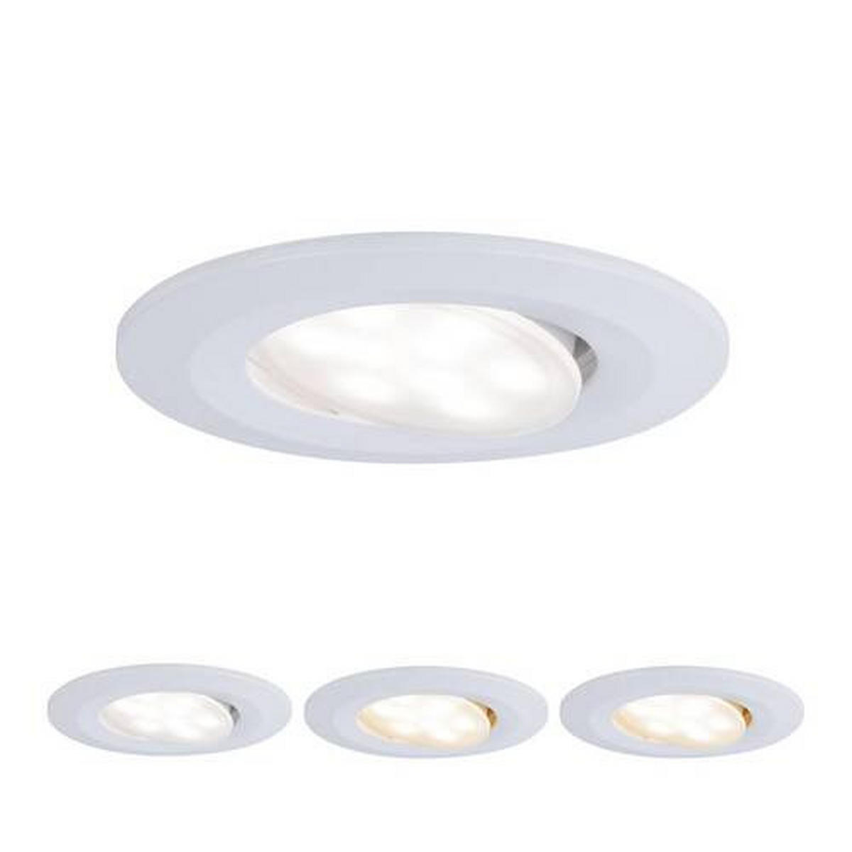 LED-DECKENLEUCHTE 9 cm  - Weiß, Basics, Kunststoff (9cm) - Paulmann