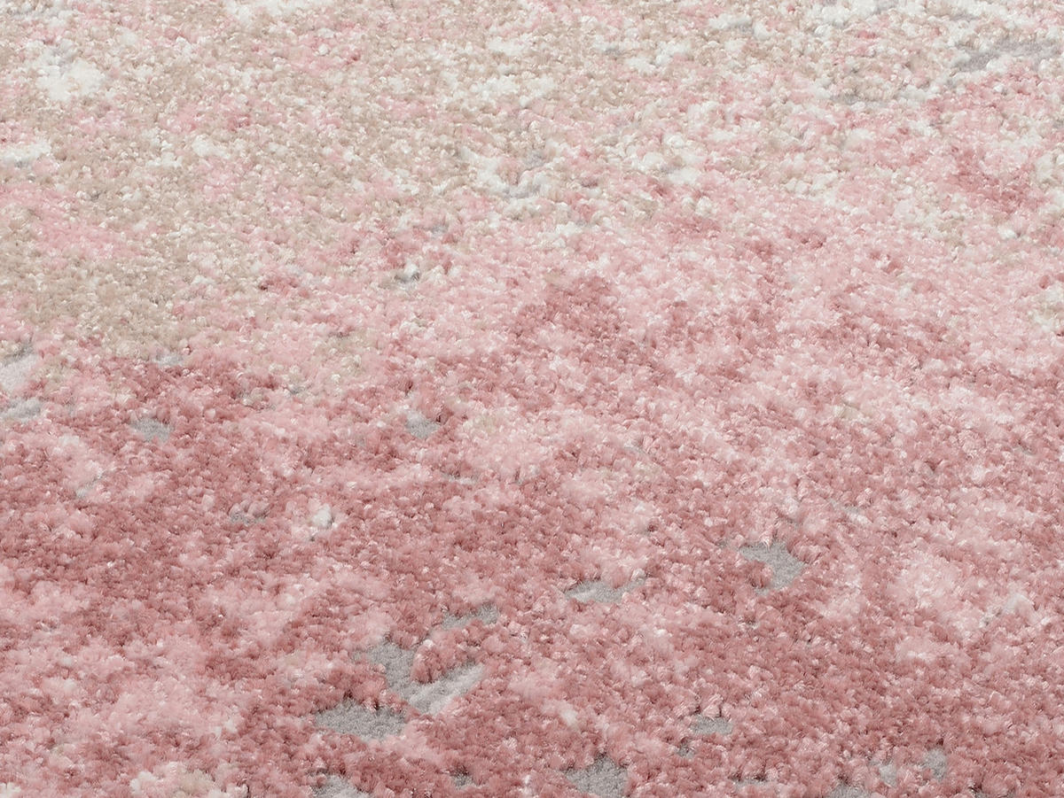 VINTAGE-TEPPICH 80/150 cm Saint Creme, Rosa  - Creme/Rosa, Design, Textil (80/150cm) - Novel
