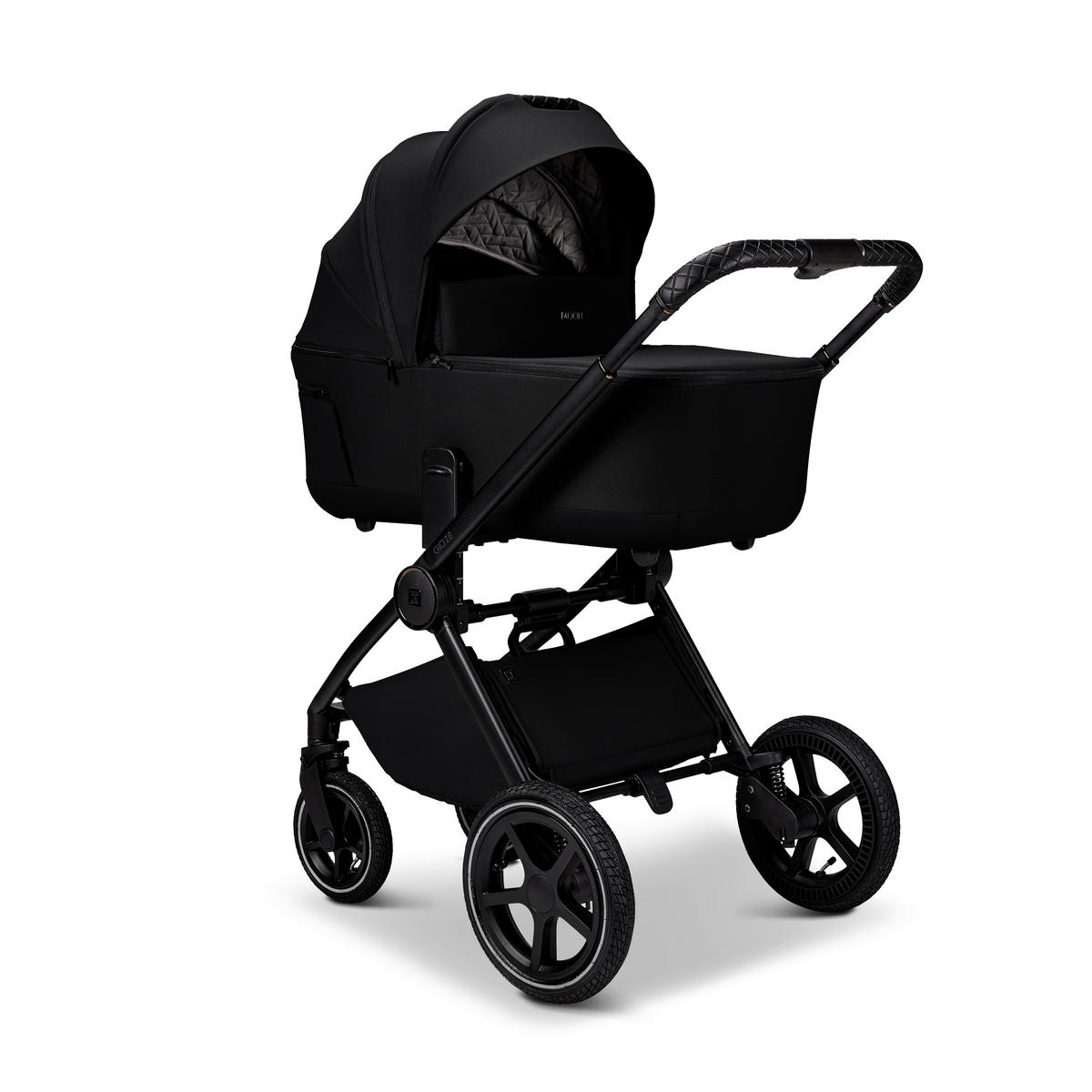 KOMBIKINDERWAGEN  Gio 2.0  Onyx  - Schwarz, Basics (84/61/114cm) - Moon