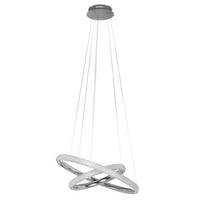 ZÁVĚSNÉ LED SVÍTIDLO, 61/150 cm  - bílá/barvy chromu, Design, plast (61/150cm) - Dieter Knoll