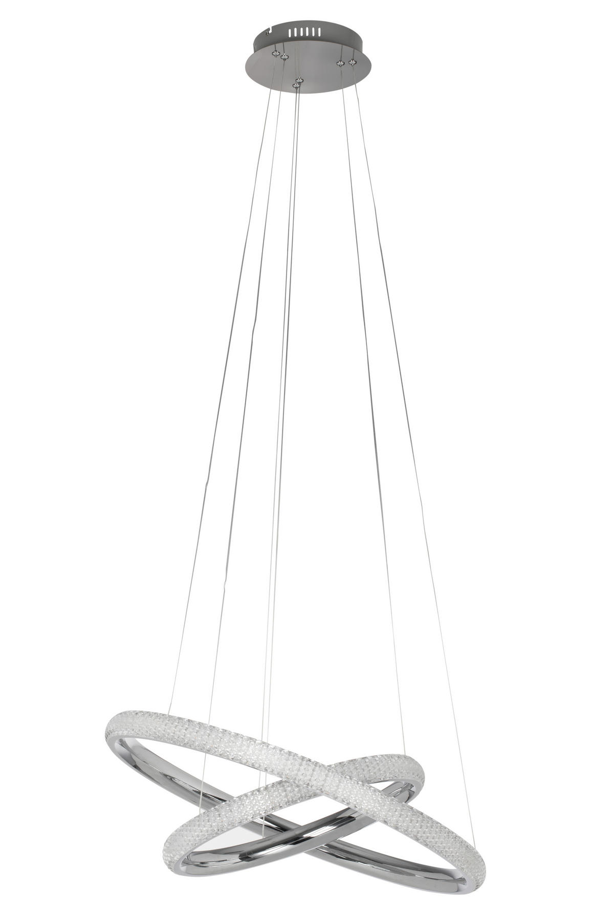 ZÁVĚSNÉ LED SVÍTIDLO, 61/150 cm  - bílá/barvy chromu, Design, plast (61/150cm) - Dieter Knoll