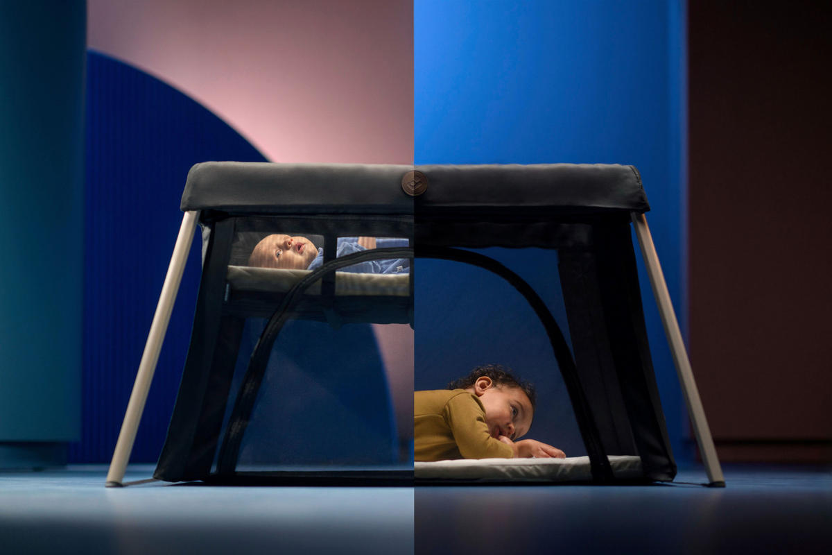 REISEBETT Calao Light Grün  - Grün, Basics, Karton/Papier (111/60/87cm) - Maxi-Cosi