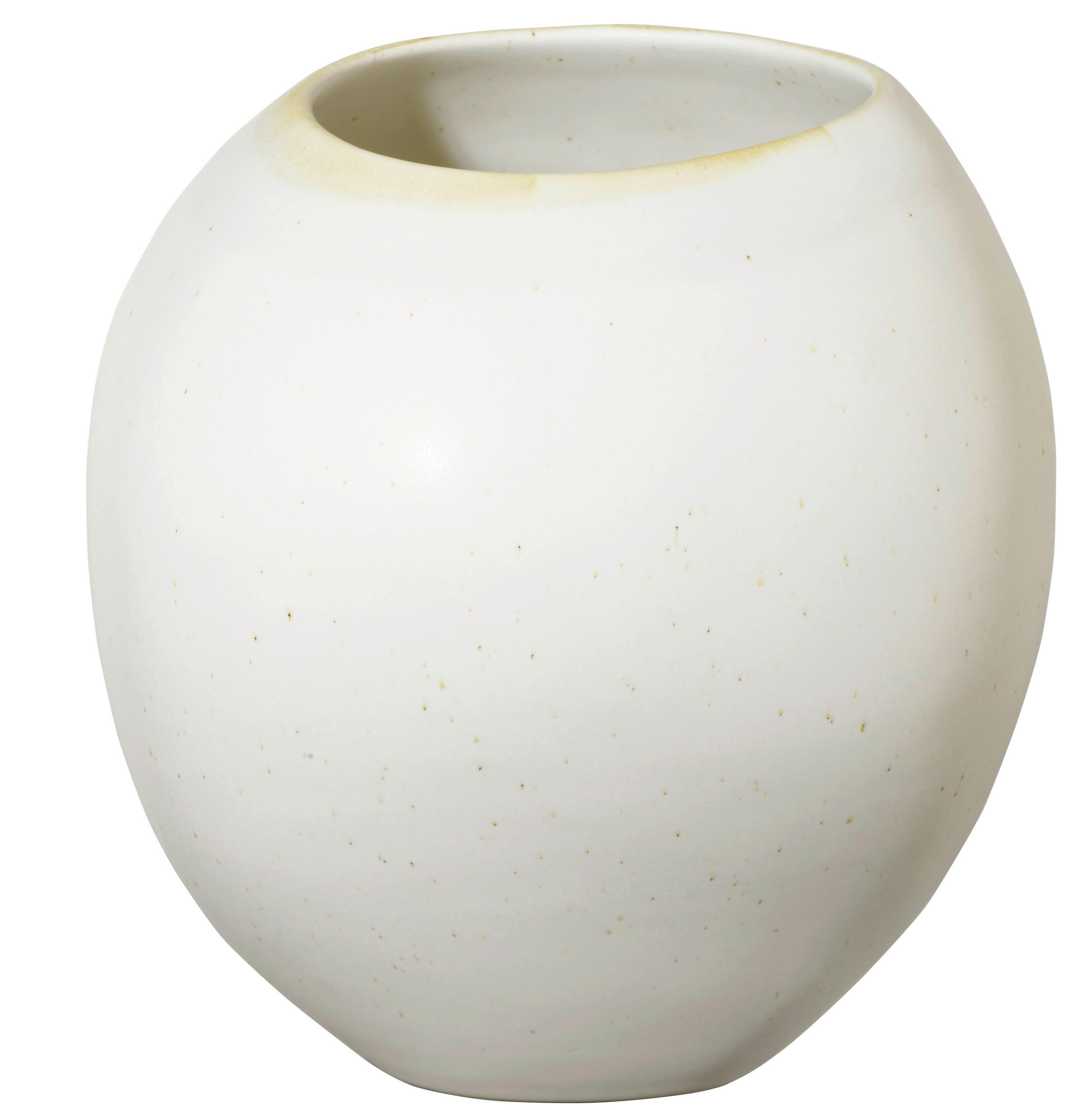 VAZA  keramika  - zelena/bela, Basics, keramika (25,5/24,6cm) - ASA