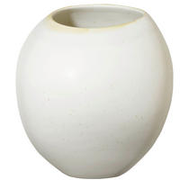 VAZA  25,5/24,6 cm    keramika  - bijela/zelena, Basics, keramika (25,5/24,6cm) - ASA