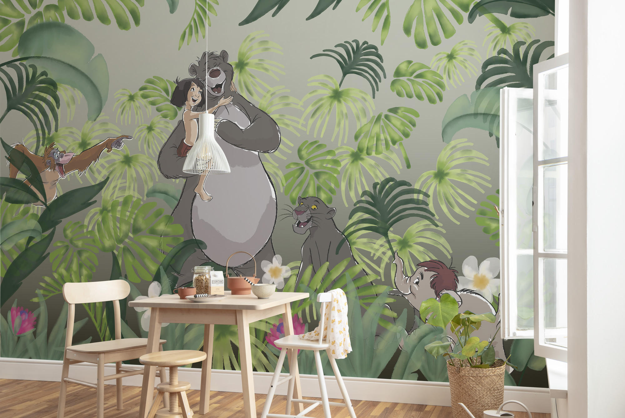 FOTOTAPETE  - Gelb/Grün, Trend, Textil (400/280cm) - Xora