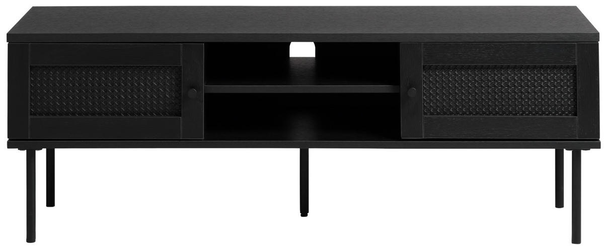 TV-BÄNK 120/43/40 cm  - svart, Trend, metall/trämaterial (120/43/40cm) - Best Price