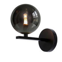 WANDLEUCHTE 20/12/19 cm   - Goldfarben/Graphitfarben, KONVENTIONELL, Metall (20/12/19cm)