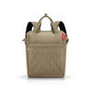 RUCKSACK Rhombus Olive  - Olivgrün, Basics, Textil (25/40/17cm) - Reisenthel
