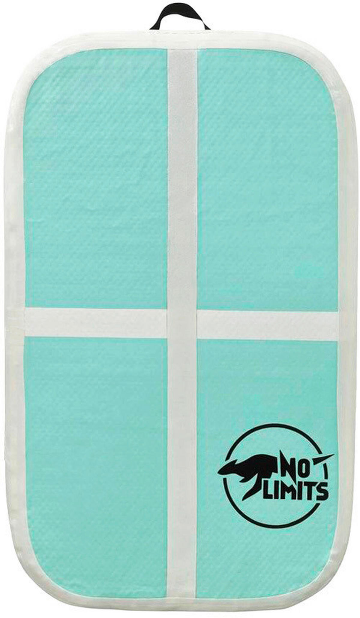 GYMNASTIKMATTE AIR BOARD  - Türkis/Weiß, MODERN, Kunststoff (100/60/10cm)
