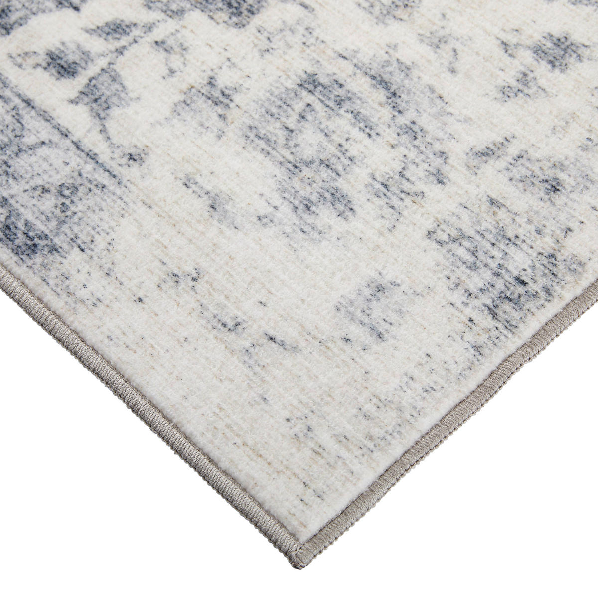 VINTAGE-TEPPICH 130/190 cm Grau  - Grau, LIFESTYLE, Kunststoff/Textil (130/190cm) - Novel