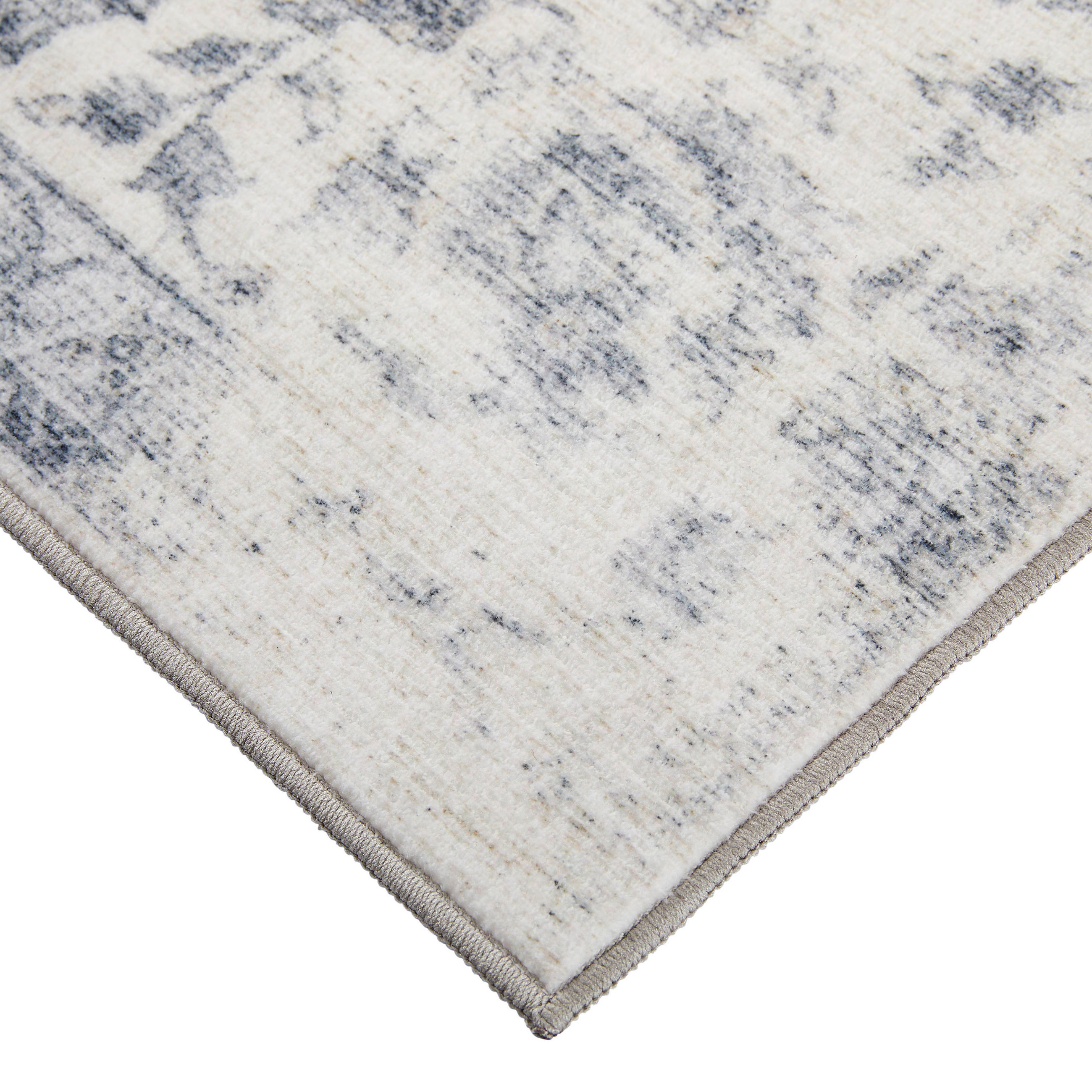 Thumbnail - Novel Vintage-Teppich, Grau, Textil, rechteckig, 130x190 cm, Oeko-Tex® Standard 100, für Fußbodenheizung geeignet, rutsc...
