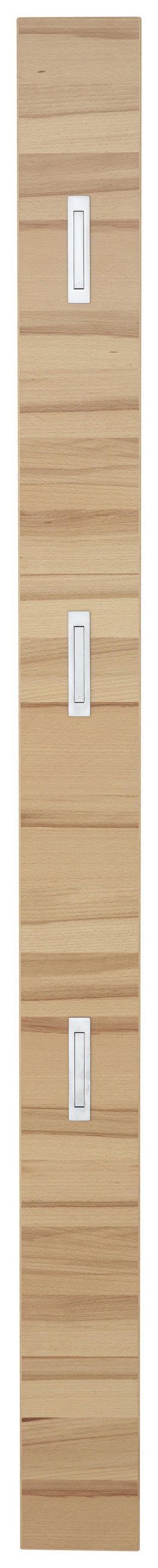 GARDEROBENPANEEL  in 14/170/3 cm  - Buchefarben, Design, Holz (14/170/3cm)