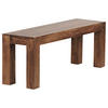 SITZBANK in Holz Sheeshamfarben  - Sheeshamfarben, MODERN, Holz (120/45/35cm) - MID.YOU