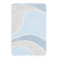 BADTEPPICH Casa Hellblau 55/65/65 cm  - Hellblau, Basics, Kunststoff/Textil (55/65/65cm) - Kleine Wolke