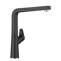 KÜCHENARMATUR 526170  - Schwarz, Basics, Stein/Metall (10,1/27,3/23,4cm) - Blanco