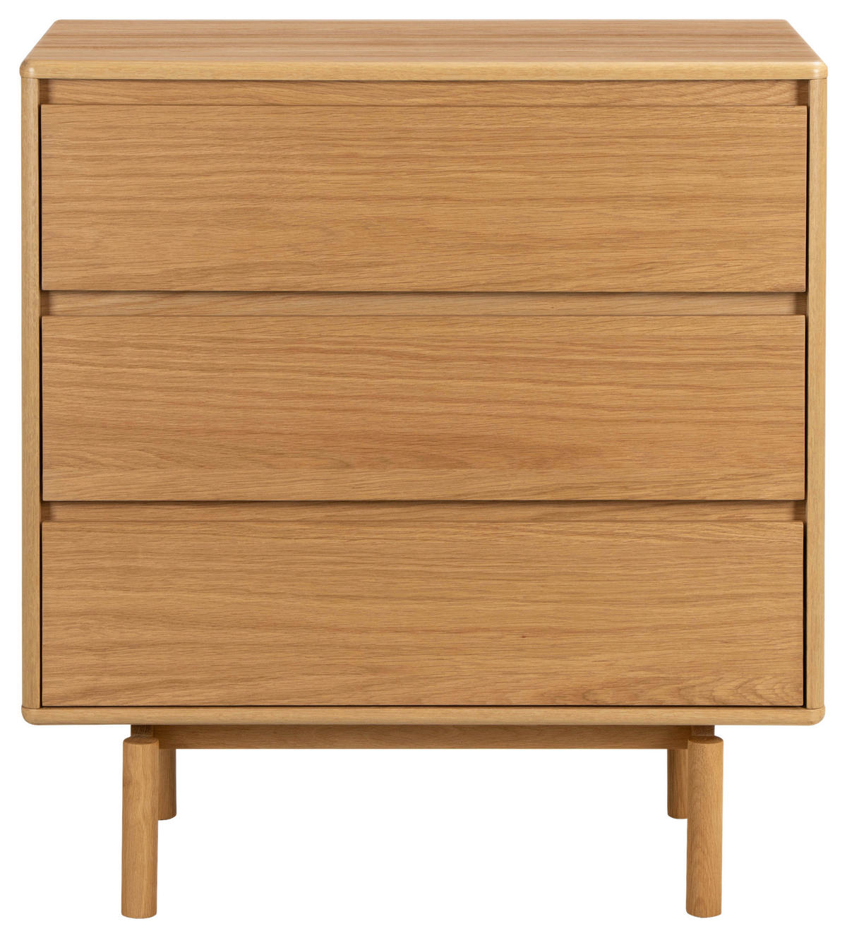 KOMMODE  in 80/85,5/40 cm  - Naturfarben, Design, Holz/Holzwerkstoff (80/85,5/40cm) - MID.YOU