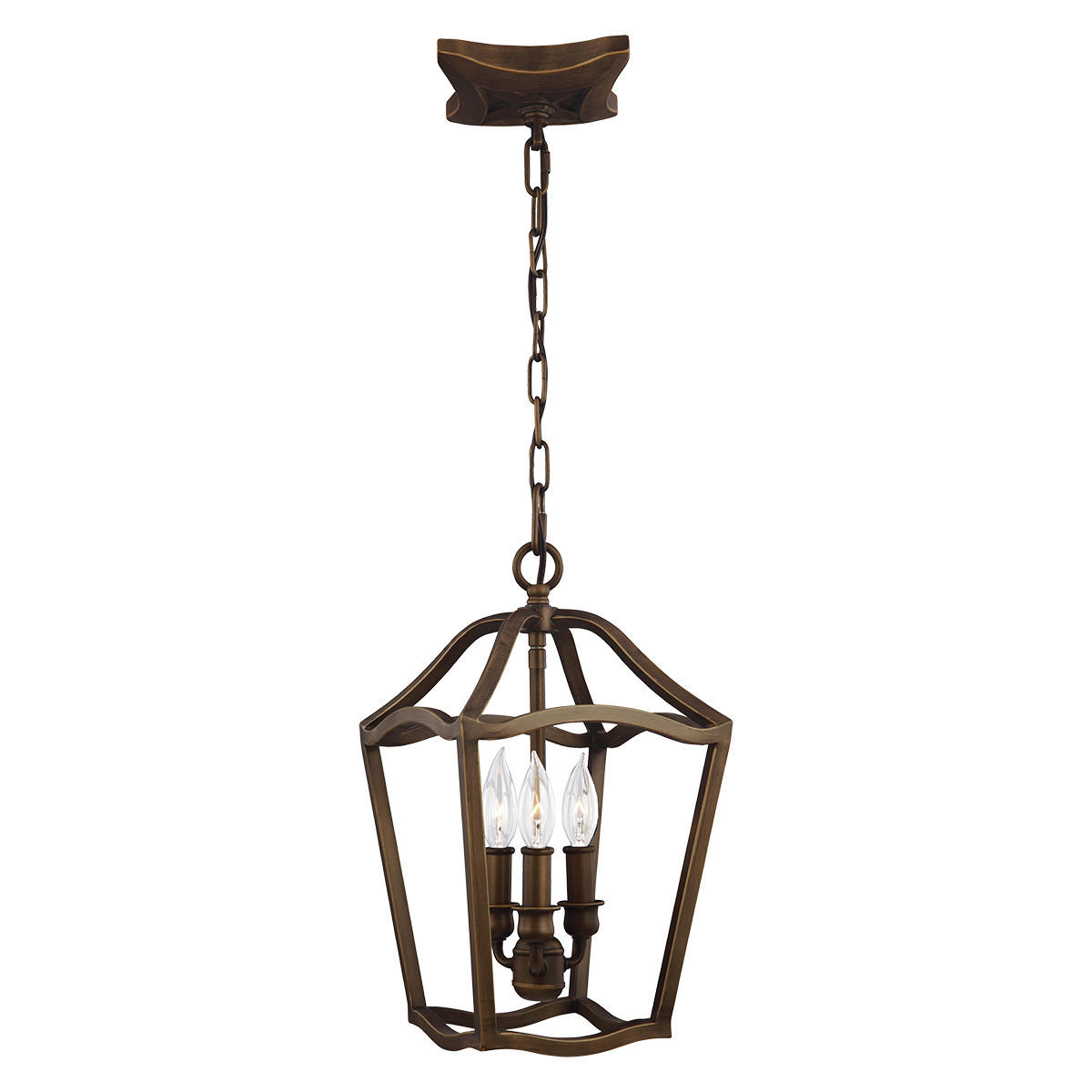 HÄNGELEUCHTE 21.9/48.9 cm    - Messingfarben, Basics, Metall (21.9/48.9cm) - Elstead Lighting