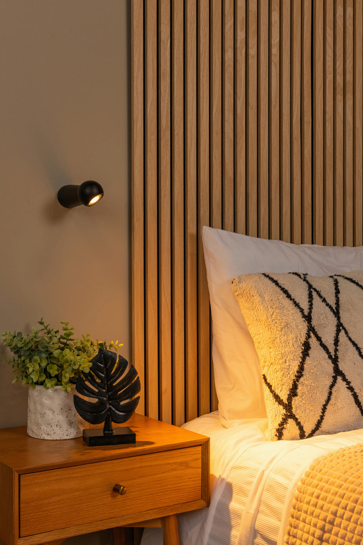 LED-WANDLEUCHTE Ipsos 6/6/15 cm  - Schwarz, KONVENTIONELL, Metall (6/6/15cm) - Lucide