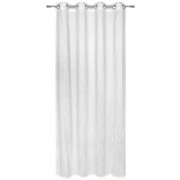 ÖSENVORHANG transparent - Weiß, Design, Textil (135/245cm) - ESPOSA