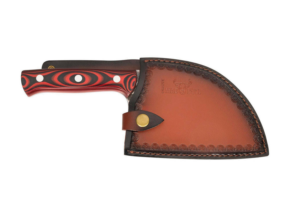 NOŽ ŠEFA KUHINJE  Mad Bull        26,5 cm    - crvena/crna, Osnovno, staklo/metal (26,5cm) - Samura