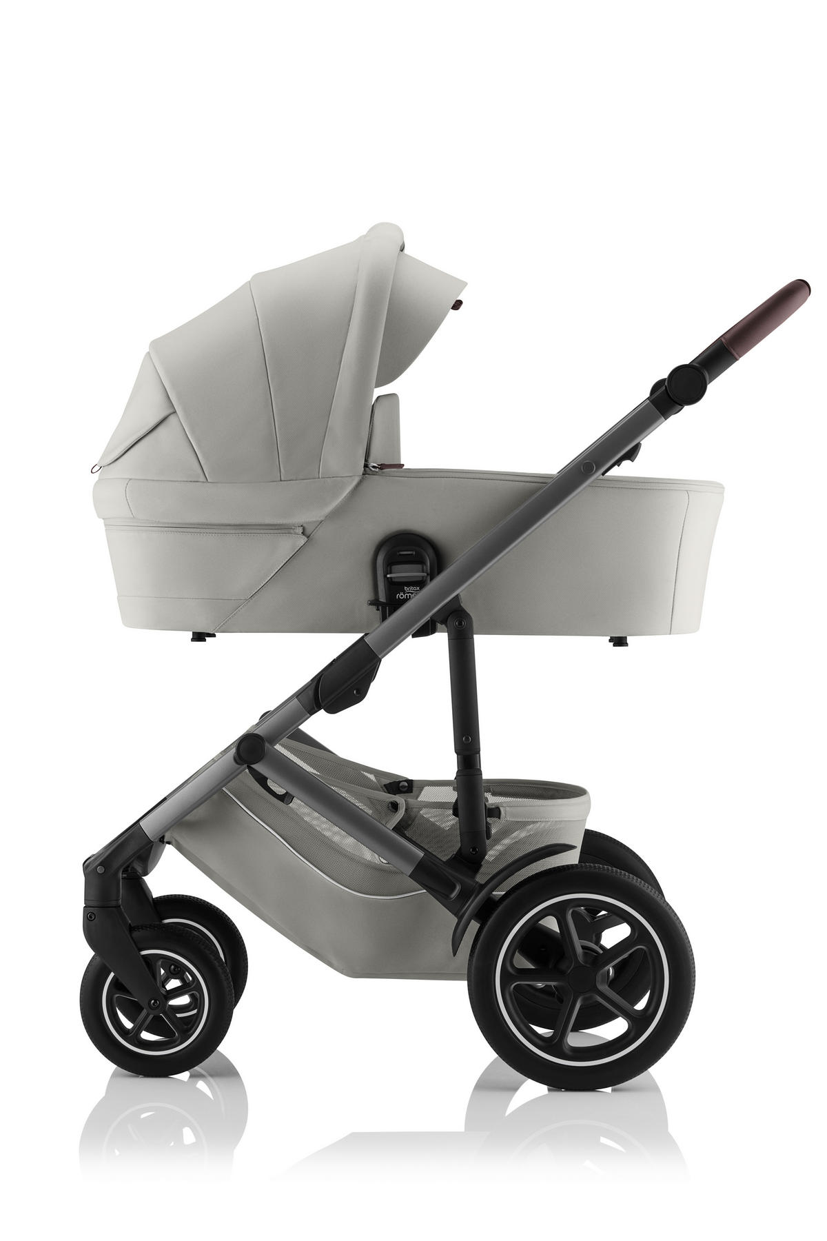 KINDERWAGENSET Smile 5Z Set  - Hellgrau/Grau, Basics, Textil/Metall (57/112/97,7cm) - Britax Römer