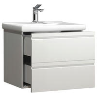 WASCHTISCHKOMBI 60 cm  - Weiß, MODERN, Keramik/Holzwerkstoff (60cm) - MID.YOU