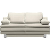 SCHLAFSOFA in Naturfarben  - Chromfarben/Naturfarben, Design, Textil/Metall (194/96/86cm) - Novel