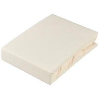 TOPPER-FIXLEINTUCH - Ecru, Konventionell, Textil (140/220cm) - Novel