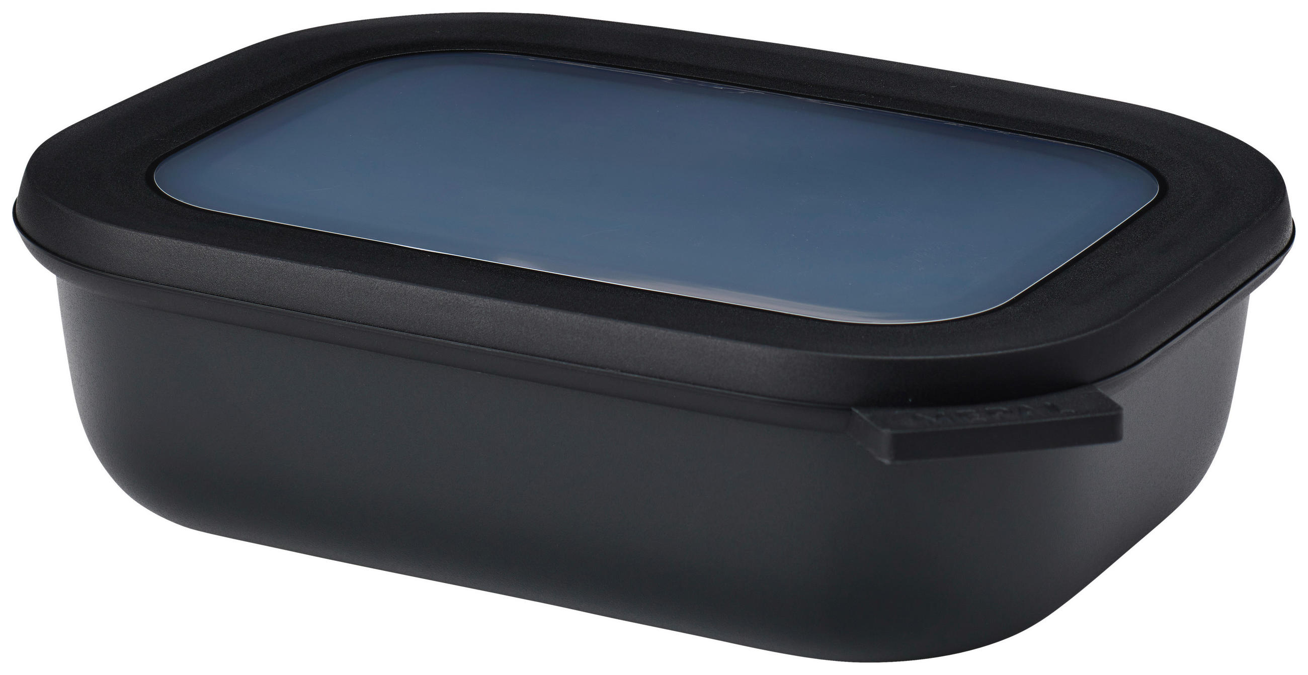 VORRATSDOSE CIRQULA 1 L  - Transparent/Schwarz, KONVENTIONELL, Kunststoff (1l) - Mepal
