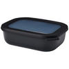 VORRATSDOSE CIRQULA 1 L  - Transparent/Schwarz, KONVENTIONELL, Kunststoff (1l) - Mepal