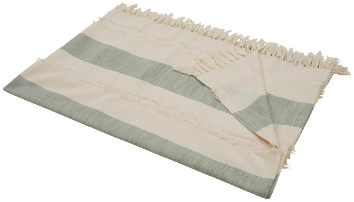 PREKRIVAČ 150/200 cm zelena  - zelena, Konvencionalno, tekstil (150/200cm) - Esposa